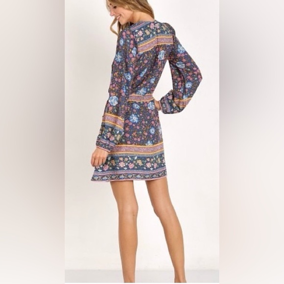 Spell Folktown Playdress, Size Large, Navy - Picture 3 of 12